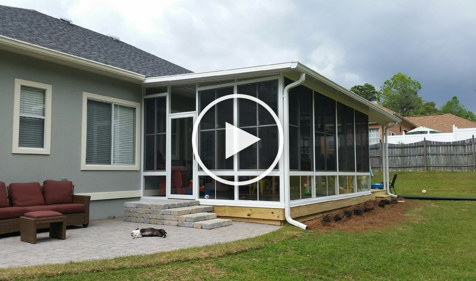 Insulated Composite Roof Screen Rooms